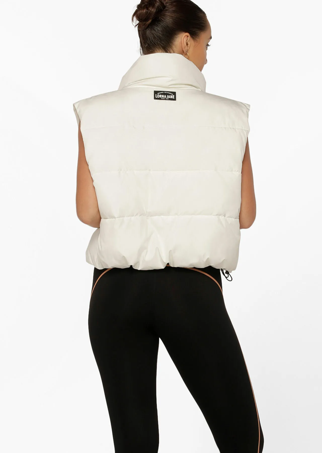 Weightless Puffer Vest | White | Jackets, Hoodies and Sweats | Lorna Jane New Zealand