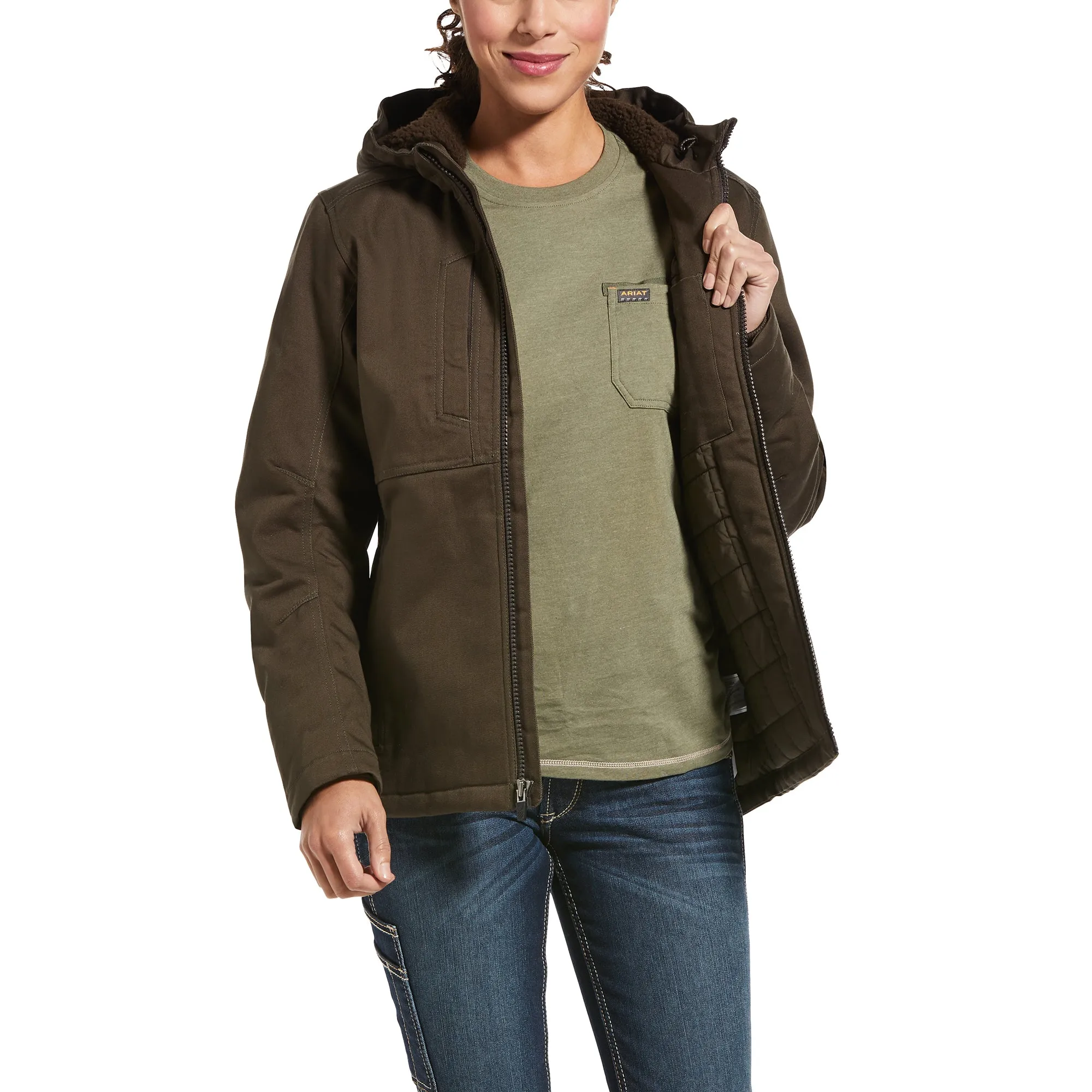 Women's Ariat Rebar DuraCanvas Insulated Jacket #10032918X