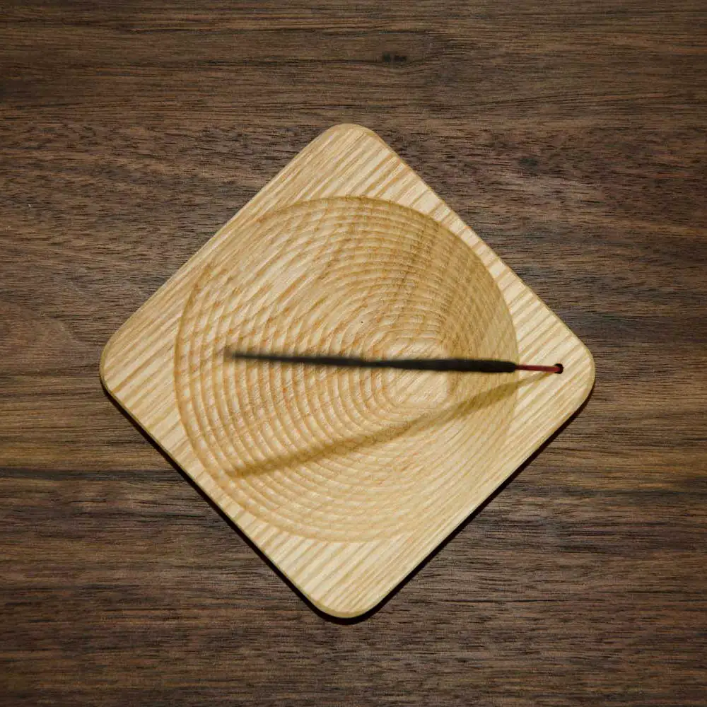 Wooden Incense Holder