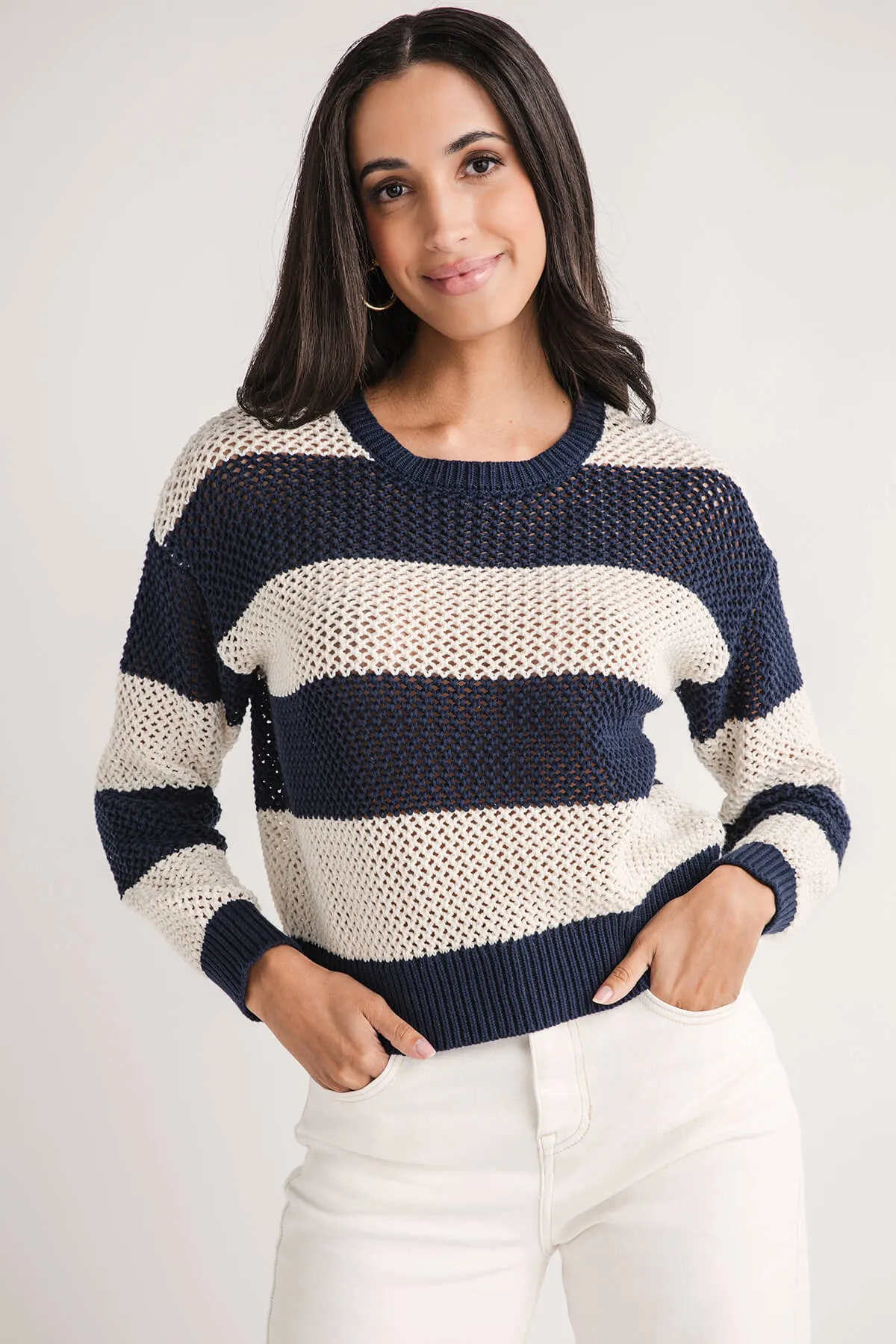 Z Supply Broadbeach Stripe Sweater